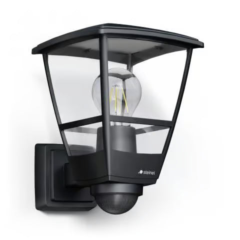 Steinel L 10 S LED Outdoor Wall Light – Motion Sensor, Black