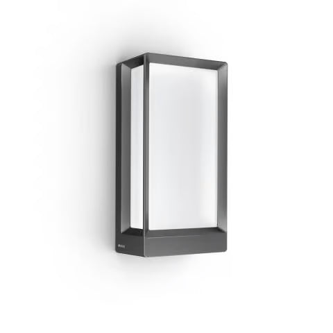 Steinel L 42 SC Outdoor Porch Sensor Light 13W Bluetooth Enabled Anthracite Wall Light - With Sensor & With Bluetooth