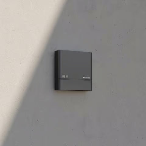 Steinel NightmatIQ Plus Twilight Sensor - Smart PE Cell Timer Switch with App Control - White