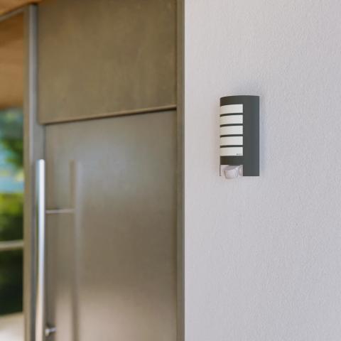 Steinel L 12 S Outdoor Sensor Light, 180° Motion Detection