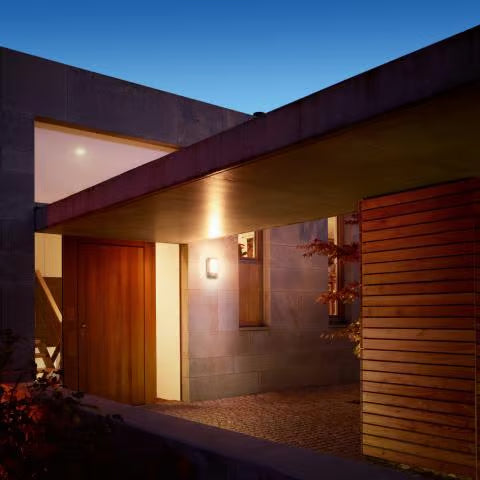 Steinel L 12 S Outdoor Sensor Light, 180° Motion Detection