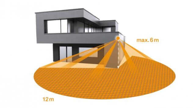 Steinel XLED Pro One Max S, 50.1W Outdoor LED Sensor Floodlight, High-Performance Motion Detection