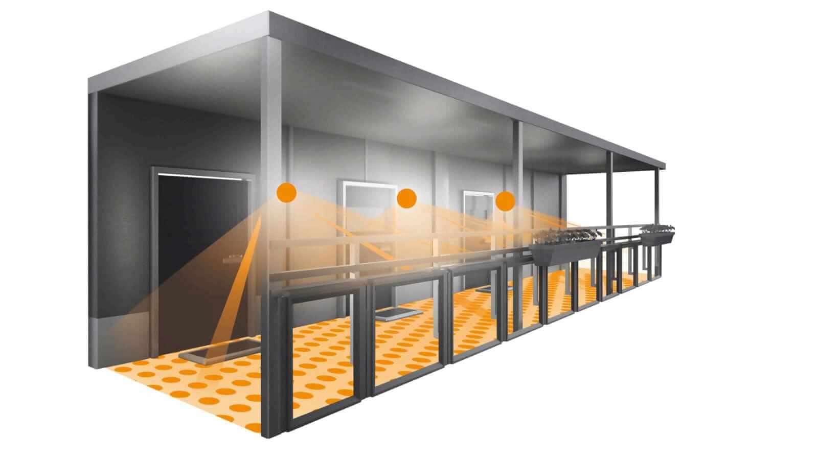 Steinel L 330 LED Outdoor Wall Light – Circular Motion Sensor Fixture