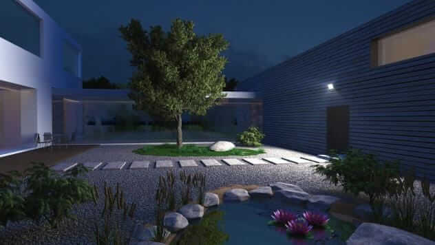 Steinel XLED One XL S, 42.6W Outdoor LED Sensor Floodlight with 12m Detection Range