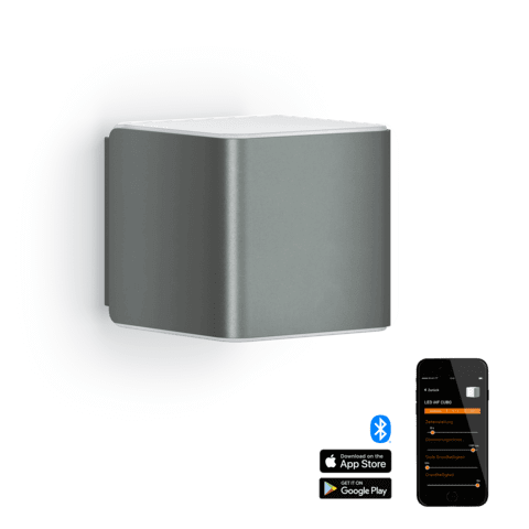 Steinel L 840 LED Outdoor Wall Light – Motion Sensor Switched LED Lighting for Stylish Exteriors