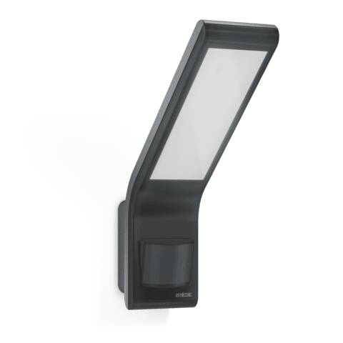 Steinel XLED SLIM S, Slim Sensor LED Floodlight, Energy-Efficient Outdoor Light with Motion Detection