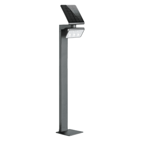 Steinel Xsolar GL-S LED Solar Pathway Light – Solar Sensor Light with Rechargeable Battery