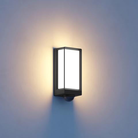 Steinel L 42 C Outdoor Porch Sensor Light  13W Bluetooth Enabled Anthracite Wall Light - Without Sensor & With Bluetooth