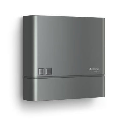 Steinel NightmatIQ Plus Twilight Sensor - Smart PE Cell Timer Switch with App Control - White