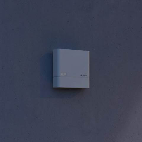 Steinel NightmatIQ Plus Twilight Sensor - Smart PE Cell Timer Switch with App Control - White