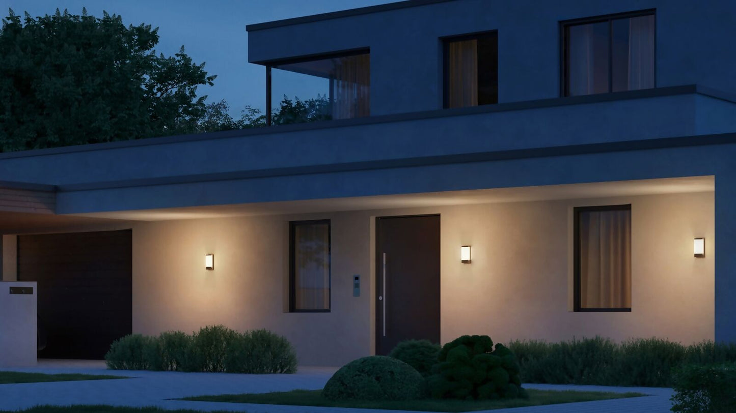 Steinel L 271 Digi C Anthracite Outdoor Wall Light  Smart Bluetooth Controlled LED Light Operated via App - Without Sensor & With Bluetooth