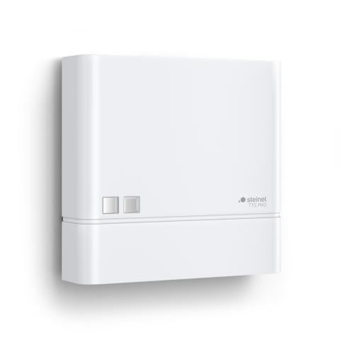Steinel TTS PRO PE + Battery Backup Real Timeclock  with Integrated Time Control - White