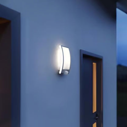 Steinel L 22 S Outdoor Sensor Light – Stainless Steel, 180° Motion Detection