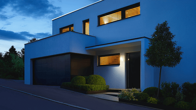 Steinel XLED SLIM S, Slim Sensor LED Floodlight, Energy-Efficient Outdoor Light with Motion Detection