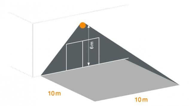 Steinel XLED Pro Square XL S, Sensor Spot Floodlight, Outdoor 47 W