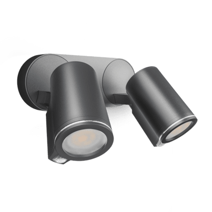 Steinel Spot Duo SC Sensor Spotlight, 15W LED, Anthracite Finish, Outdoor Light - With Sensor & Bluetooth