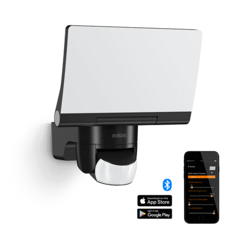 Steinel Xled Home 2 Connect Security Sensor Floodlight Bluetooth light via app Black