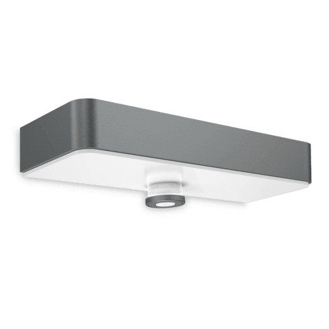 Steinel Xsolar SOL-O Solar Sensor Light, Illuminated House Number with Automatic Night Lighting